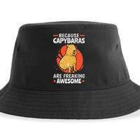 Capybaras Are Awesome Rodent Grasseater Capybara Sustainable Bucket Hat