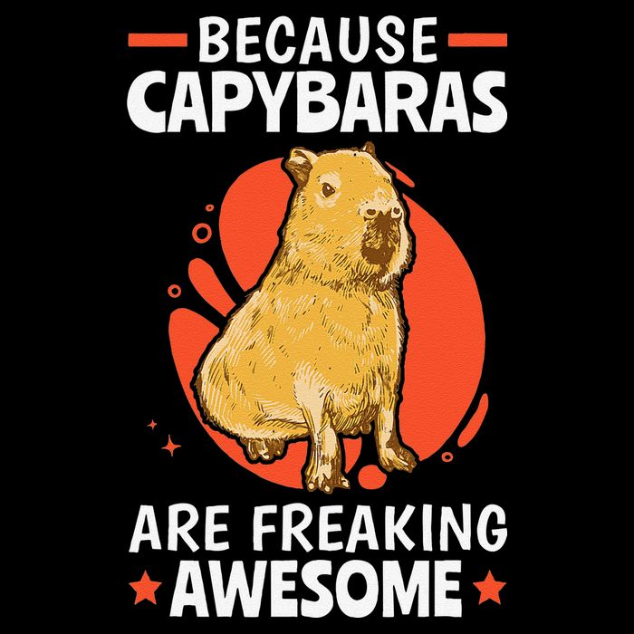 Capybaras Are Awesome Rodent Grasseater Capybara Sustainable Bucket Hat