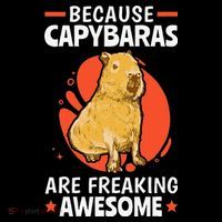 Capybaras Are Awesome Rodent Grasseater Capybara Cooling Performance Long Sleeve Crew