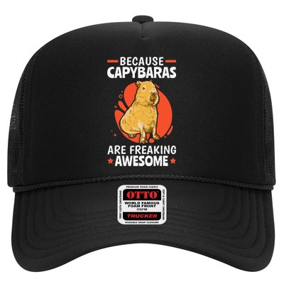 Capybaras Are Awesome Rodent Grasseater Capybara Trucker Hat