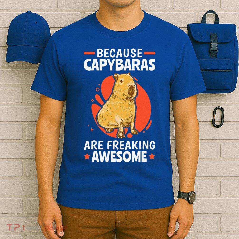 Capybaras Are Awesome Rodent Grasseater Capybara T-Shirt