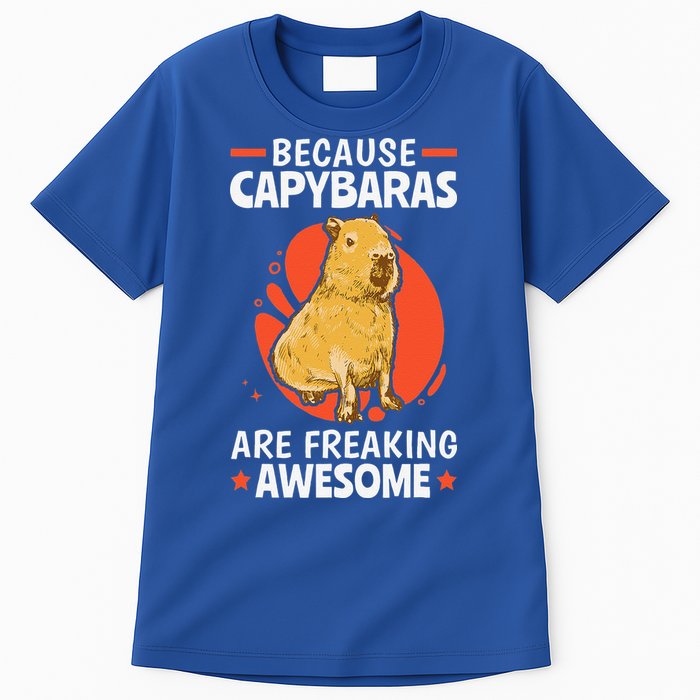 Capybaras Are Awesome Rodent Grasseater Capybara Tall T-Shirt