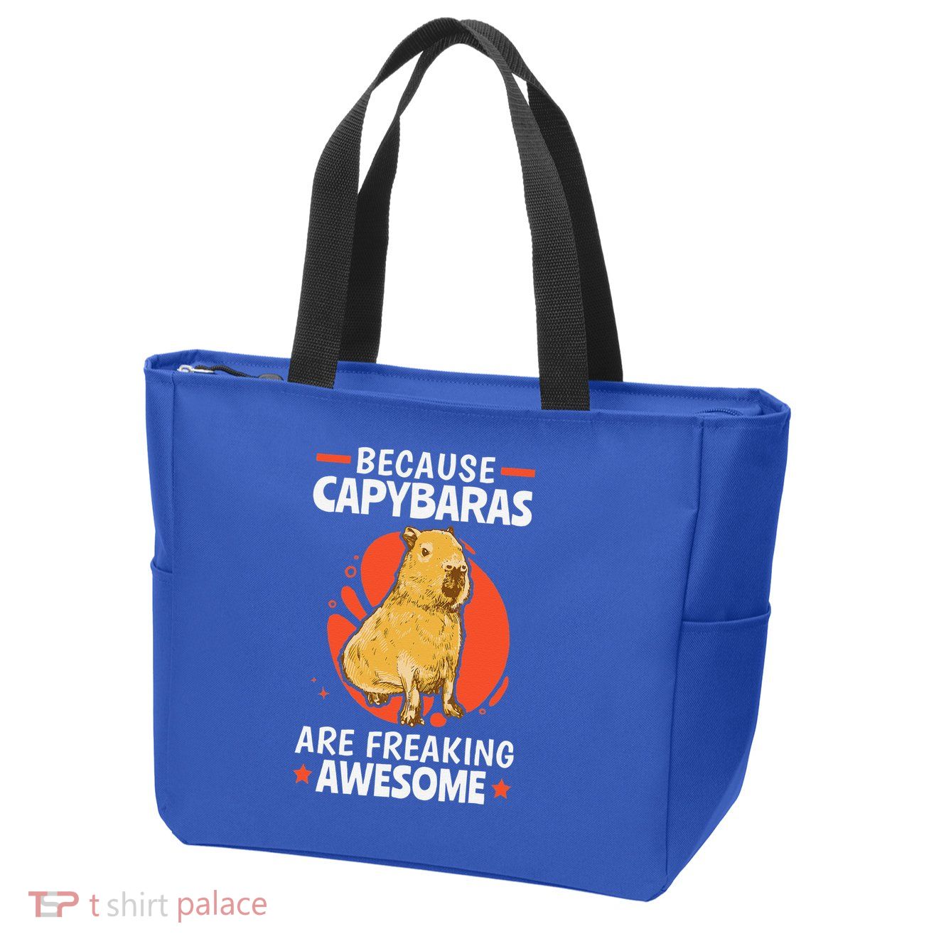 Capybaras Are Awesome Rodent Grasseater Capybara Zip Tote Bag