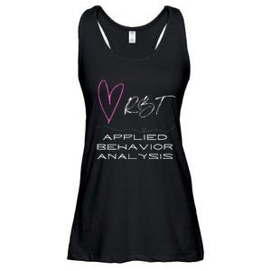 Cheerful and Adorable Design for ABA Therapist RBT Ladies Essential Flowy Tank