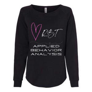 Cheerful and Adorable Design for ABA Therapist RBT Womens California Wash Sweatshirt