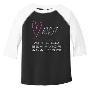 Cheerful and Adorable Design for ABA Therapist RBT Toddler Fine Jersey T-Shirt