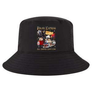 Christmas All Aboard Polar .Express North Pole Xmas Santa Gift Cool Comfort Performance Bucket Hat