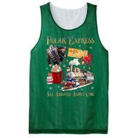 Christmas All Aboard Polar .Express North Pole Xmas Santa Gift Mesh Reversible Basketball Jersey Tank