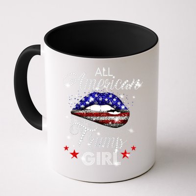 Cool All American Trump Girl Mug