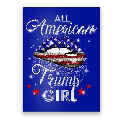 Cool All American Trump Girl Poster