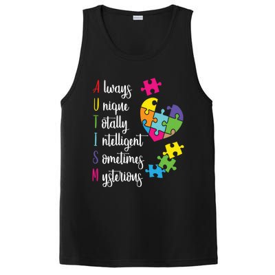 Colorful Autism Awareness Gift Design Sd Parents Meaningful Gift PosiCharge Competitor Tank