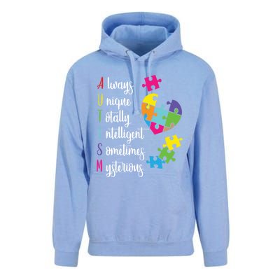 Colorful Autism Awareness Gift Design Sd Parents Meaningful Gift Unisex Surf Hoodie