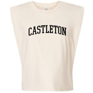 Castleton Athletic Arch College University @ Alumni Garment-Dyed Women's Muscle Tee