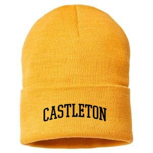 Castleton Athletic Arch College University @ Alumni Sustainable Knit Beanie