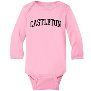 Castleton Athletic Arch College University @ Alumni Baby Long Sleeve Bodysuit