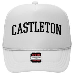 Castleton Athletic Arch College University @ Alumni High Crown Mesh Back Trucker Hat