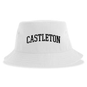 Castleton Athletic Arch College University @ Alumni Sustainable Bucket Hat