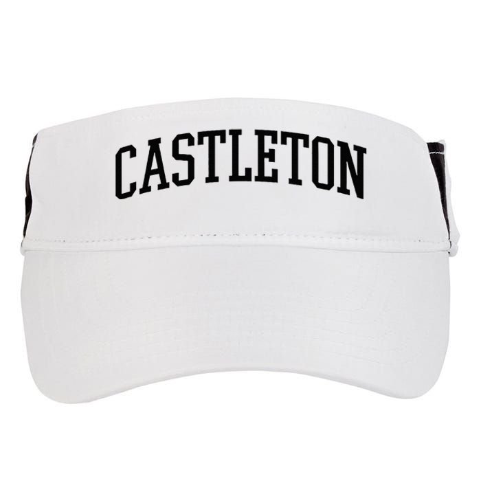 Castleton Athletic Arch College University @ Alumni Adult Drive Performance Visor