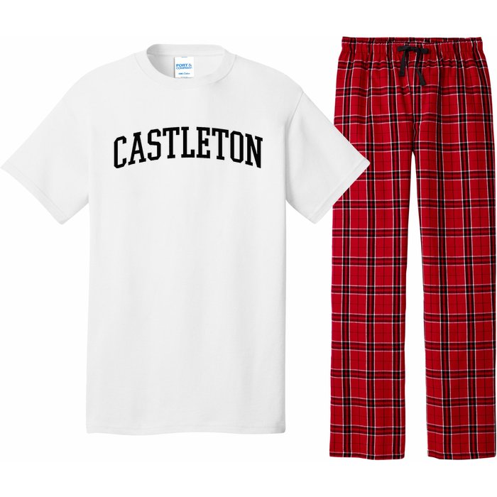 Castleton Athletic Arch College University @ Alumni Pajama Set