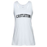 Castleton Athletic Arch College University @ Alumni Ladies Essential Flowy Tank