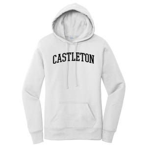 Castleton Athletic Arch College University @ Alumni Women's Pullover Hoodie