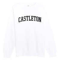 Castleton Athletic Arch College University @ Alumni Premium Crewneck Sweatshirt