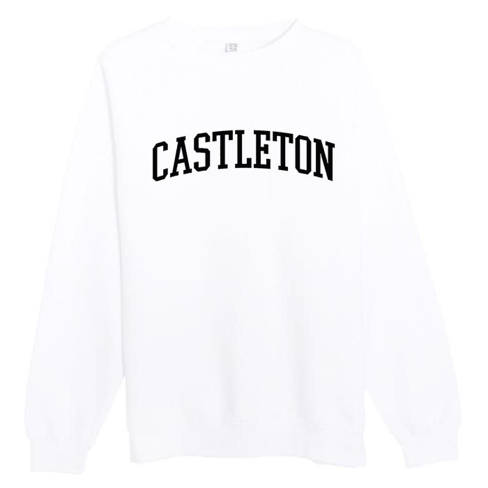 Castleton Athletic Arch College University @ Alumni Premium Crewneck Sweatshirt