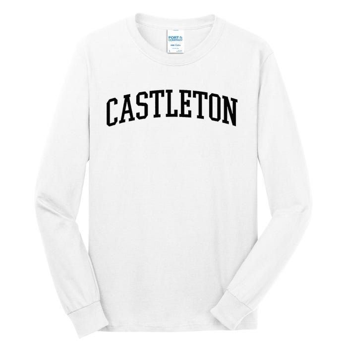 Castleton Athletic Arch College University @ Alumni Tall Long Sleeve T-Shirt