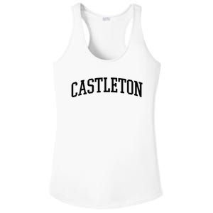 Castleton Athletic Arch College University @ Alumni Ladies PosiCharge Competitor Racerback Tank