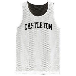 Castleton Athletic Arch College University @ Alumni Mesh Reversible Basketball Jersey Tank