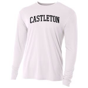 Castleton Athletic Arch College University @ Alumni Cooling Performance Long Sleeve Crew