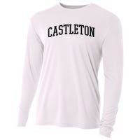 Castleton Athletic Arch College University @ Alumni Cooling Performance Long Sleeve Crew