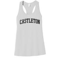 Castleton Athletic Arch College University @ Alumni Women's Racerback Tank