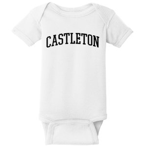 Castleton Athletic Arch College University @ Alumni Baby Bodysuit