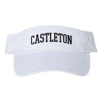 Castleton Athletic Arch College University @ Alumni Valucap Bio-Washed Visor