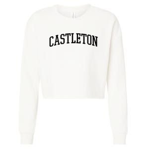 Castleton Athletic Arch College University @ Alumni Cropped Pullover Crew