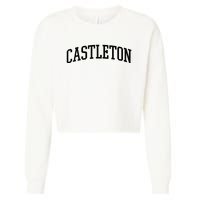 Castleton Athletic Arch College University @ Alumni Cropped Pullover Crew