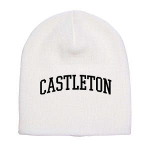 Castleton Athletic Arch College University @ Alumni Short Acrylic Beanie