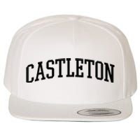 Castleton Athletic Arch College University @ Alumni Wool Snapback Cap