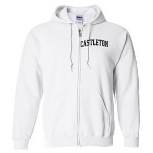 Castleton Athletic Arch College University @ Alumni Full Zip Hoodie