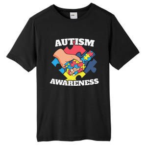 Cute Autism Awareness 2 April Autism Day Gift Tall Fusion ChromaSoft Performance T-Shirt