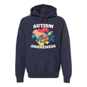 Cute Autism Awareness 2 April Autism Day Gift Premium Hoodie