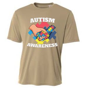 Cute Autism Awareness 2 April Autism Day Gift Cooling Performance Crew T-Shirt