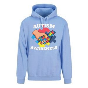 Cute Autism Awareness 2 April Autism Day Gift Unisex Surf Hoodie