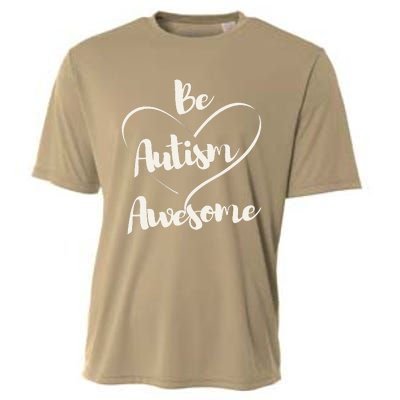 Cute Autism Awareness Autistic Support Saying Cooling Performance Crew T-Shirt