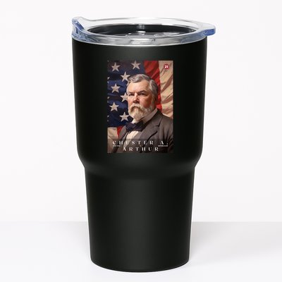 Chester A. Arthur 21st President Of The United States Portrait Tumbler