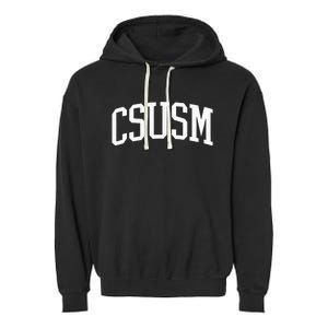 CSUSM Athletic Arch College University @ Alumni Garment-Dyed Fleece Hoodie