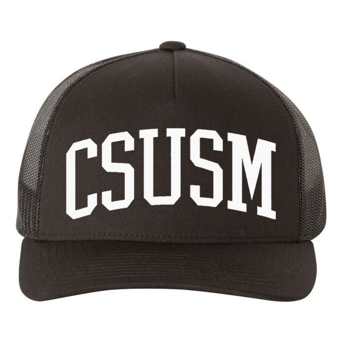 CSUSM Athletic Arch College University @ Alumni Yupoong Adult 5-Panel Trucker Hat