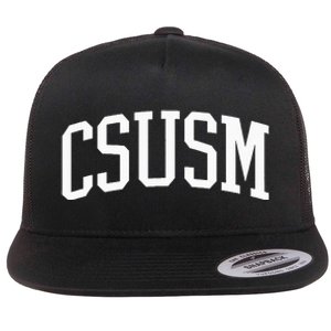 CSUSM Athletic Arch College University @ Alumni Flat Bill Trucker Hat