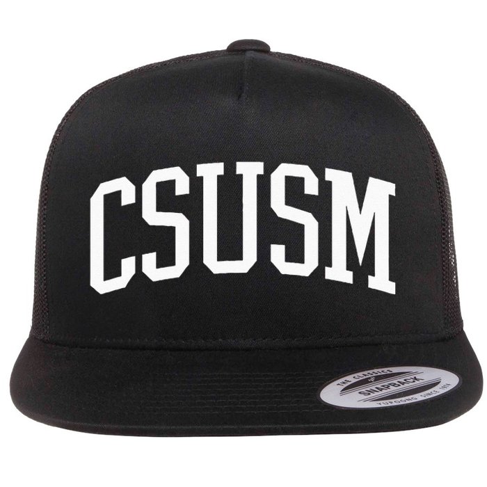 CSUSM Athletic Arch College University @ Alumni Flat Bill Trucker Hat